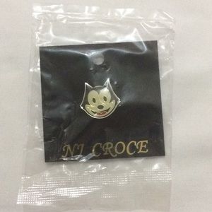BN VINTAGE FELIX THE CAT TIE PIN
